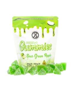 Sour Green Apple Gummies