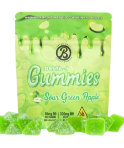 Sour Green Apple Gummies